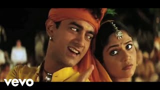 Video thumbnail of "@A. R. Rahman - Radha Kaise Na Jale Best Lyric Video|Lagaan|Aamir Khan|Asha Bhosle"