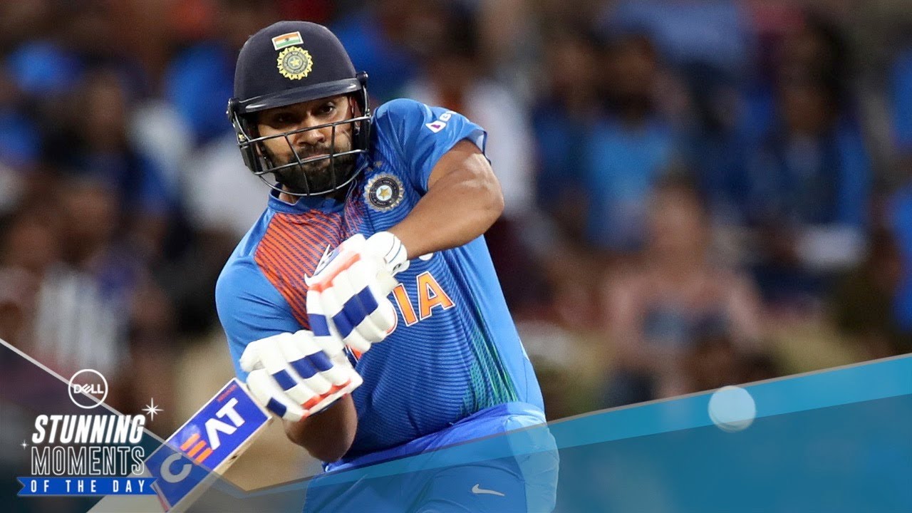 Stunning moments – Rohit's big shots on the big night