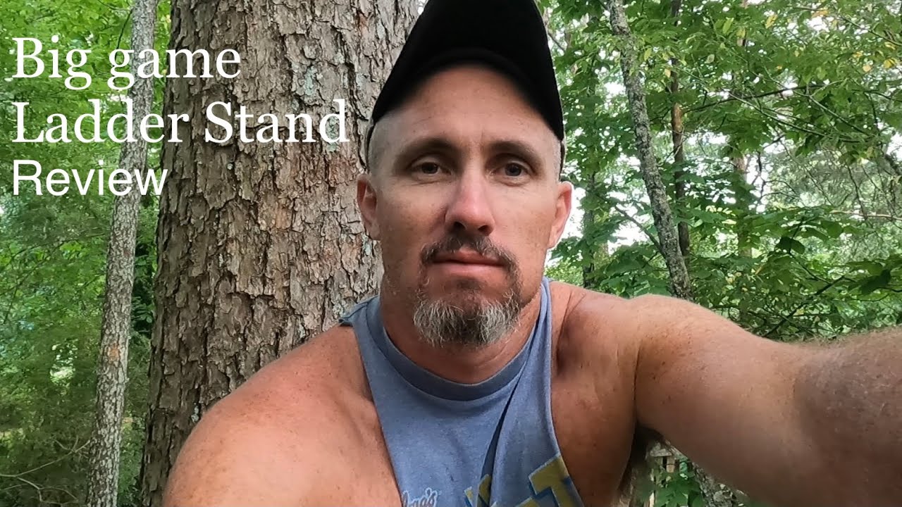 Big game ladder stand YouTube