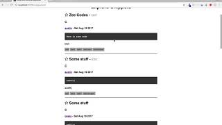 Code Snippet Project - Node, Express, Mongo