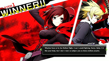 BlazBlue Cross Tag Battle (SW)(Demo) "Ruby/Hyde" & "Ragna/Yu" V.S. Mode Battles (2018.11.11)