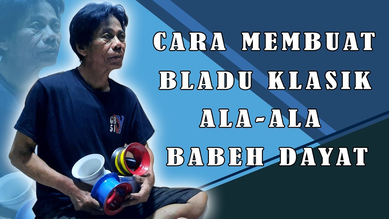 Cara Membuat Bladu Layangan Klasik Ala ( Babeh Dayat )  Sentul  Fan Ta x GB51