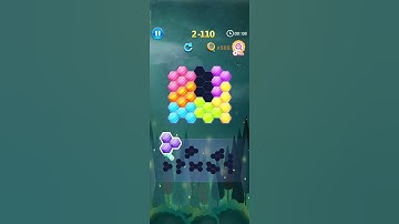 Block Gems: Block Puzzle Games - Hex Jigsaw - Middle Stage 110