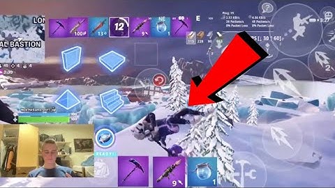 How to use the shockwave hammer in Fortnite Mobile!!