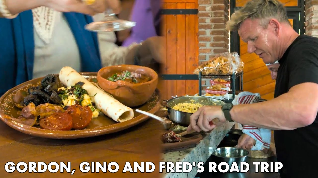 Gordon Ramsay Makes A Mexican Take On A Full English Breakfast | Gordon ...