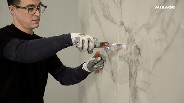 Mirage - Large Slabs - Tutorials 3 : How to install and grout large format tiles
