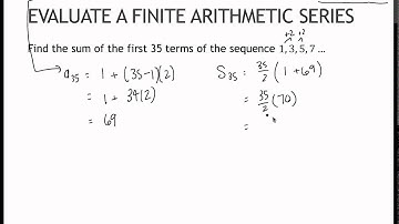 156 Evaluate a Finite Arithmetic Series (8.2)