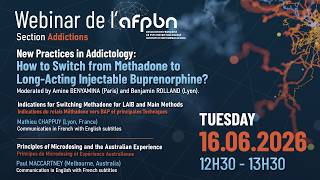 [FR/EN] Webinaire : How to Switch from Methadone to Long-Acting Injectable Buprenorphine?