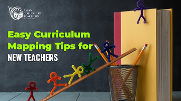 Easy Curriculum Mapping Tips for New Teachers
