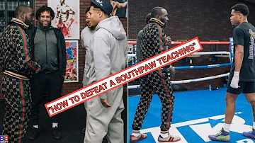 EPIC DUAL: DEVIN HANEY LEARNING TO DEFEAT SOUTHPAW FROM TERENCE CRAWFORD AHEAD OF LOMACHENKO FIGH !