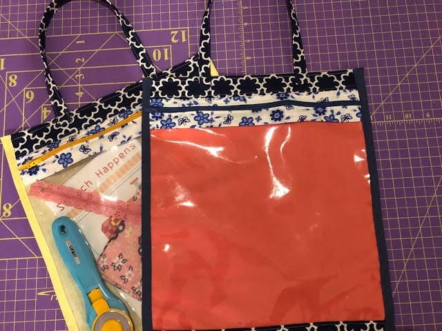 Make DIY Vinyl Project Bags - STACEY LEE CREATIVE