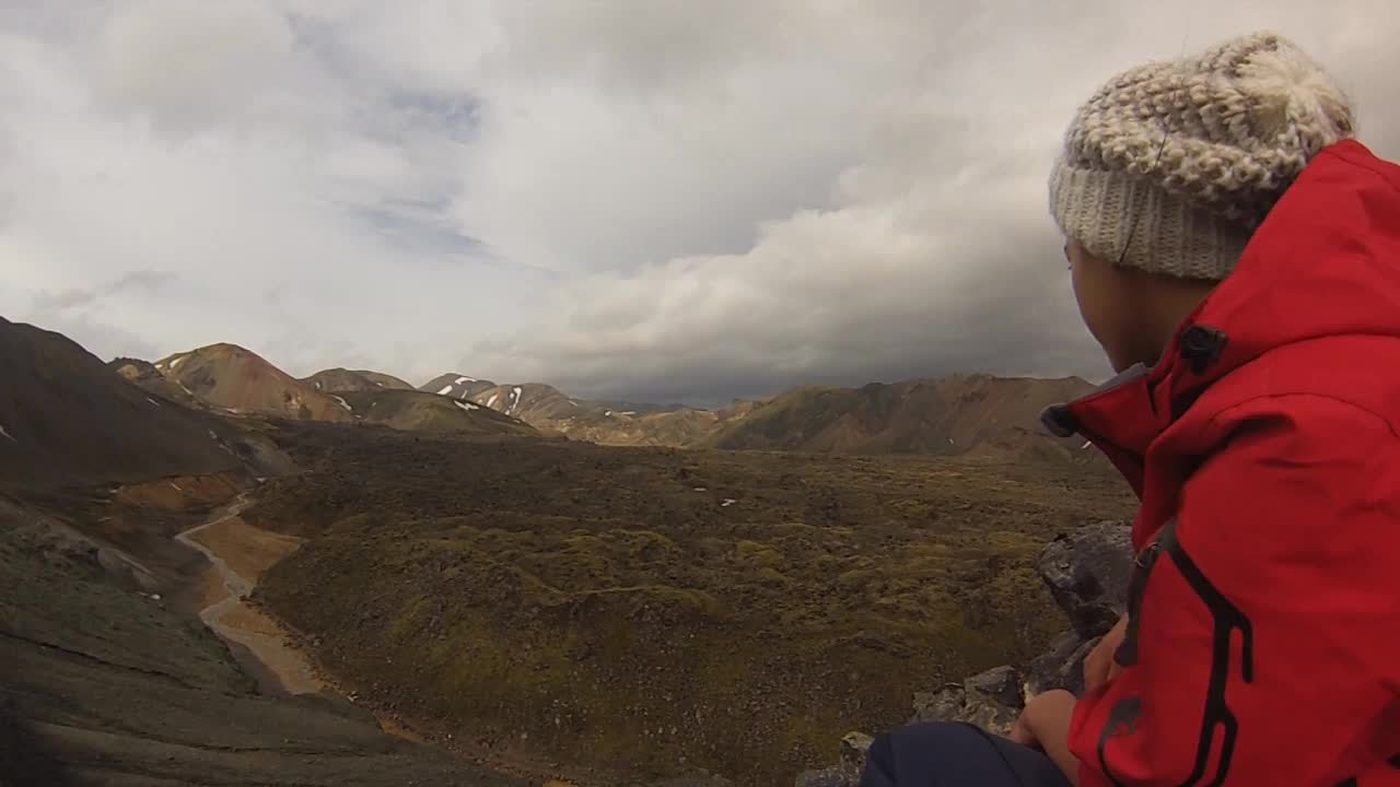 2014 Iceland with children - Trekking from Rjupnavellir to Skogarfoss through Landmannalaugar — Rjúpnavellir, Iceland — video poster