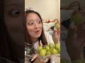 隣で寝てる人がいるから、絶対に起こしちゃいけない環境でマスカット食べたら最後吹き出しちゃったwwwwww #shorts
