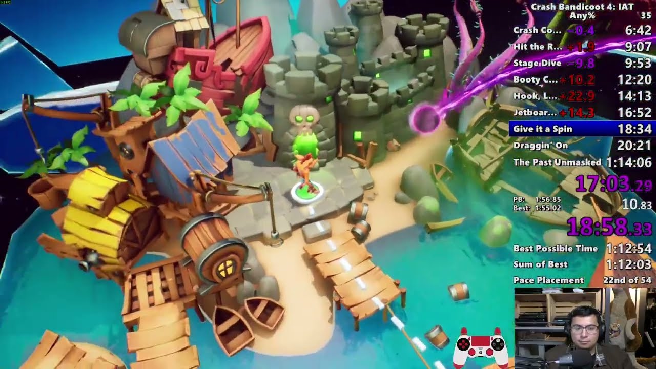 Crash 4 Any% Speedrun (