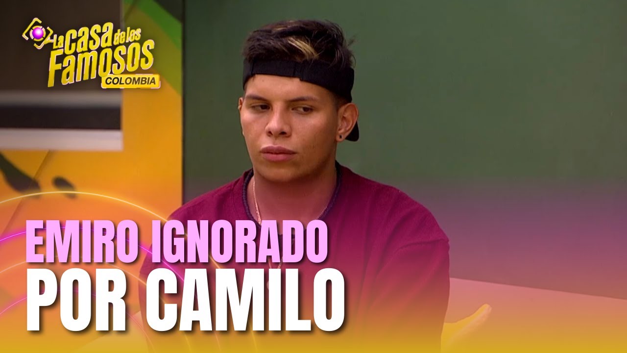 Emiro Navarro MOLESTO con Camilo Trujillo | La casa de los famosos Colombia