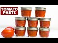 Homemade tomato paste  quick  easy way to make tomato paste at home