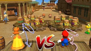 Mario Party 8 - All Duel Minigames Daisy Vs Mario Hard Difficulty