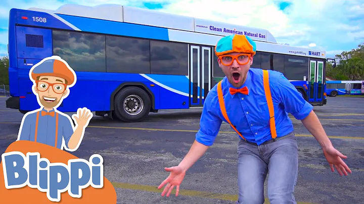 Blippi Explores a Bus! | Learn About Vehicles For Kids | Educational Videos For Toddlers