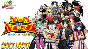 The Match of the Millenium! SNK vs Capcom! NGPC Quick Look - YoVideogames