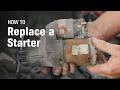 How to Replace a Starter