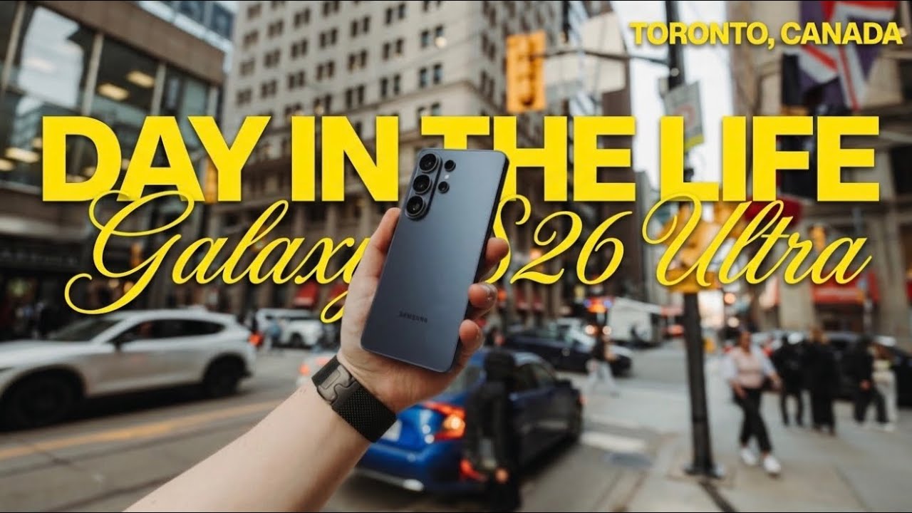 Day In The Life With Galaxy S26 Ultra (Camera, INSANE Battery)