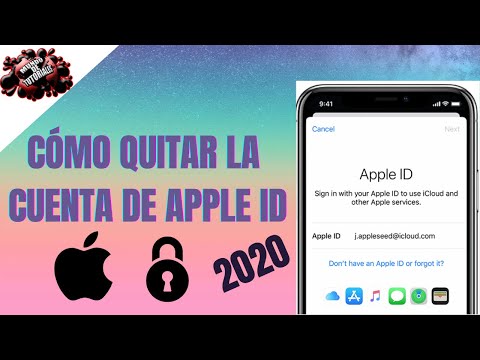 Video: Cómo Desvincular El IPhone De La ID De Apple: Cómo Eliminar La Cuenta De ID De Apple En IPad, IPhone Y Otros Dispositivos, Instrucciones