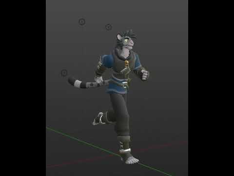 Character Running Animation - YouTube