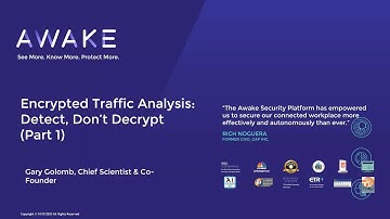Encrypted Traffic Analysis (Part 1): Detect, Don’t Decrypt