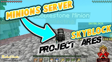 |BEST HYPIXEL| LIKE SERVER| PROJECT ARES |WITH MINIONS| FULL EXPLAINED| #1| FLIPER GAMERZ|