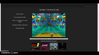 Arcade Game Emulator Assignment