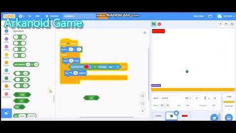 How to make an Arkanoid game I scratch tutorial I  part1