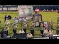 Lebanon Marching Band halftime show 10/03/24