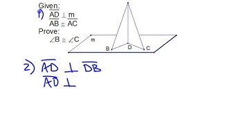6.2 Perpendicularity of a Line and a Plane