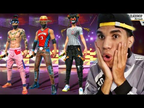 ASMR - AGORA SIM MINHA NOVA CONTA GEMADA PRA JOGAR FREE FIRE!!