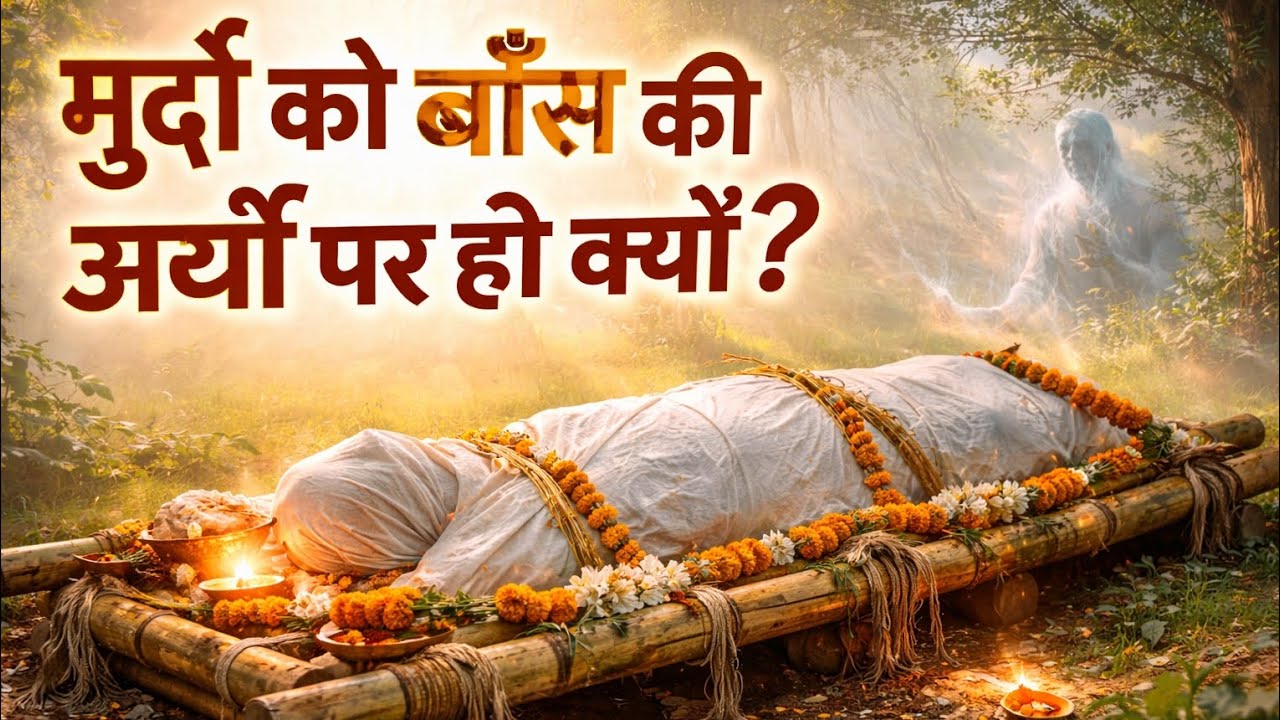 मुर्दे की अर्थी बाँस की ही क्यों होती । Garud Puran का डरावना रहस्य 😨🕉️ 