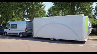 sCarabane Spinning Tiny Home in France See it Spin at the end!