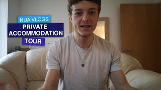 1 bedroom student flat with Chris | Private accommodation vlog