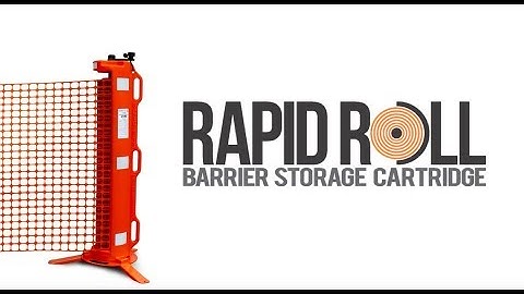 Ideal Warehouse Innovations Temporary Safety Barricades Rapid Roll Product