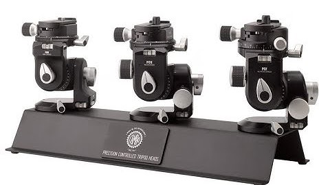 Cambo PCH Tripod Head in Action (Precision Geared Head)