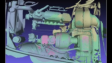 First try at 3D scanning, with Revo point POP2.