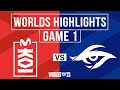 MKOI vs TSW Highlights Game 1 | Worlds 2025 Swiss Stage | Movistar KOI vs Team Secret Whales