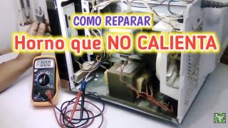 REPARA tu HORNO que NO CALIENTA