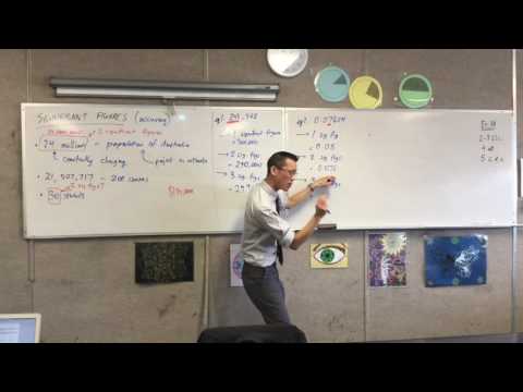 Significant Figures (2 of 2: Determining the most significant number)