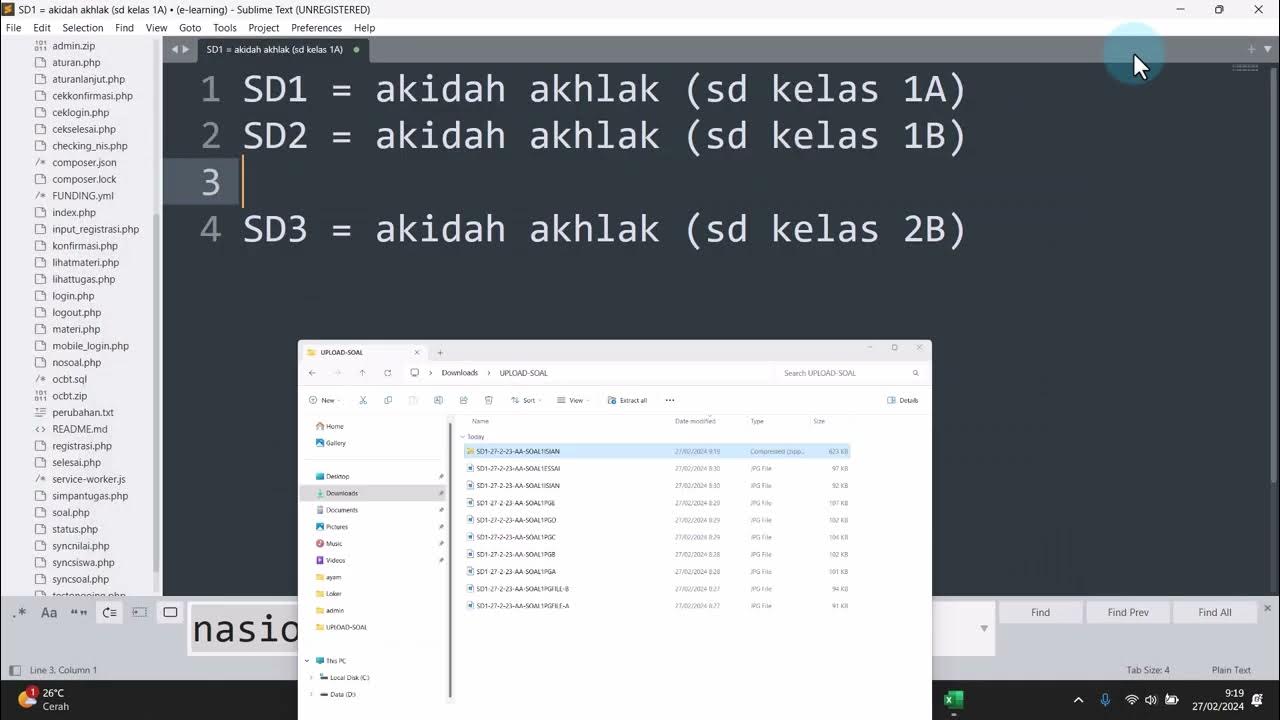 APLIKASI PENGACAK SOAL ACAK - YouTube