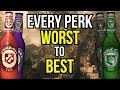 EVERY PERK RANKED WORST TO BEST (COD ZOMBIES)