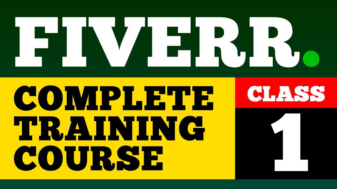 Fiverr complete training course Urdu / Hindi / Class 1  | Complete Fiverr tutorial