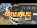 How to Flushed AC System With Flushing machine Cara Cara Flushing Aircond And Change Compresser Oil