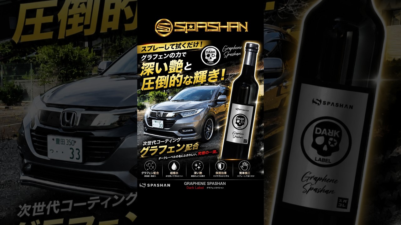 Must-Have for Hydrophobic Enthusiasts! Graphene SPASHAN! Water