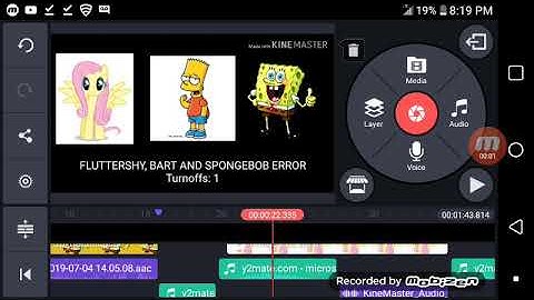 BTS: FLUTTERSHY, BART AND SPONGEBOB ERROR [BARNEY ERROR #97]