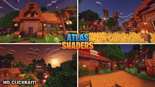 SHADERS REALISTIC MCPE SUPPORT HP KENTANG! || ATLAS Shaders BE [1.18]‼️ screenshot 1
